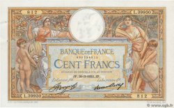 100 Francs LUC OLIVIER MERSON grands cartouches FRANCE  1933 F.24.12 XF