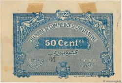 50 Centimes FRANCE régionalisme et divers Constantine 1921 JP.140.33 SUP