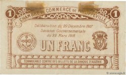 1 Franc FRANCE regionalismo e varie Philippeville 1917 JP.142.09 BB