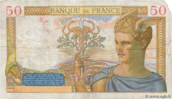 50 Francs CÉRÈS modifié FRANCE  1939 F.18.20 pr.TB