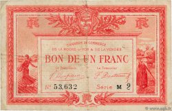 1 Franc FRANCE régionalisme et divers La Roche-Sur-Yon 1915 JP.065.24 B+