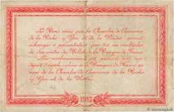 1 Franc FRANCE regionalism and various La Roche-Sur-Yon 1915 JP.065.24 VG