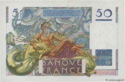 50 Francs LE VERRIER FRANCIA  1949 F.20.12 AU+
