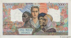 5000 Francs EMPIRE FRANÇAIS FRANCE  1945 F.47.46 TTB+