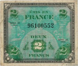 2 Francs DRAPEAU FRANCIA  1944 VF.16.01 RC+