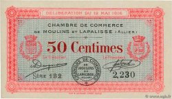 50 Centimes FRANCE regionalismo e varie Moulins et Lapalisse 1916 JP.086.01 FDC