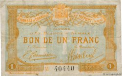 1 Franc FRANCE regionalismo y varios Le Tréport 1915 JP.071.06 BC