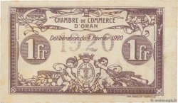 1 Franc FRANCE régionalisme et divers Oran 1920 JP.141.23 SUP+