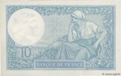 10 Francs MINERVE FRANKREICH  1923 F.06.07 VZ