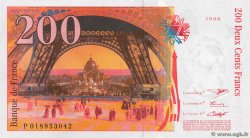 200 Francs EIFFEL FRANCE  1996 F.75.02 AU+