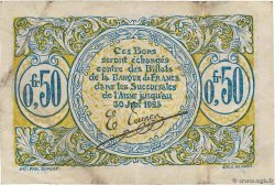 50 Centimes FRANCE Regionalismus und verschiedenen Saint-Quentin 1918 JP.116.01 fSS