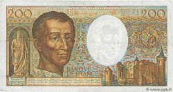 200 Francs MONTESQUIEU FRANKREICH  1986 F.70.06 SS