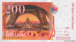 200 Francs EIFFEL FRANCE  1996 F.75.02 XF