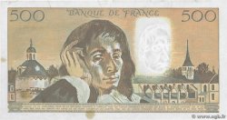 500 Francs PASCAL FRANCE  1992 F.71.49 VF