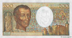 200 Francs MONTESQUIEU FRANCIA  1987 F.70.07 SC+