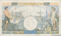 1000 Francs COMMERCE ET INDUSTRIE FRANCIA  1941 F.39.04 q.BB