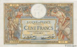 100 Francs LUC OLIVIER MERSON grands cartouches FRANCE  1928 F.24.07