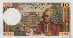 10 Francs VOLTAIRE FRANCE  1971 F.62.48 SUP