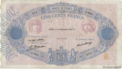 500 Francs BLEU ET ROSE FRANKREICH  1932 F.30.35