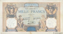 1000 Francs CÉRÈS ET MERCURE type modifié FRANCIA  1940 F.38.47 BB