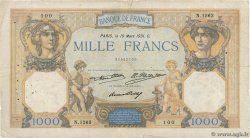 1000 Francs CÉRÈS ET MERCURE FRANCIA  1931 F.37.06