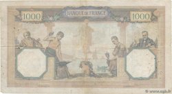 1000 Francs CÉRÈS ET MERCURE FRANKREICH  1927 F.37.01 S