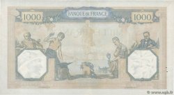 1000 Francs CÉRÈS ET MERCURE FRANKREICH  1936 F.37.09 fVZ
