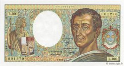 200 Francs Montesquieu Fauté FRANCE  1981 F.70.01 pr.NEUF