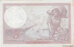 5 Francs FEMME CASQUÉE modifié FRANCE  1939 F.04.10 XF+