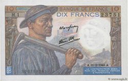 10 Francs MINEUR  FRANCIA  1941 F.08.01