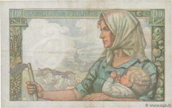 10 Francs MINEUR FRANCIA  1945 F.08.13 BC+