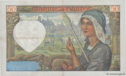 50 Francs JACQUES CŒUR FRANCE  1940 F.19.02 TTB+