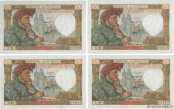 50 Francs JACQUES CŒUR Consécutifs FRANCE  1941 F.19.05