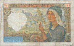 50 Francs JACQUES CŒUR FRANCIA  1941 F.19.10 BC+
