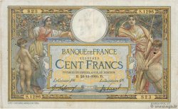 100 Francs LUC OLIVIER MERSON sans LOM FRANKREICH  1910 F.23.02
