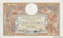 100 Francs LUC OLIVIER MERSON type modifié FRANCIA  1939 F.25.41 MBC+