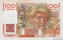 100 Francs JEUNE PAYSAN  FRANCIA  1947 F.28.13