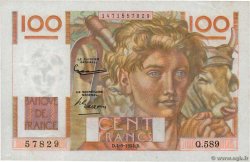 100 Francs JEUNE PAYSAN FRANKREICH  1954 F.28.42