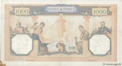 1000 Francs CÉRÈS ET MERCURE type modifié Numéro spécial FRANCIA  1938 F.38.30 MBC+