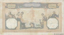 1000 Francs CÉRÈS ET MERCURE type modifié FRANCIA  1939 F.38.39 BC