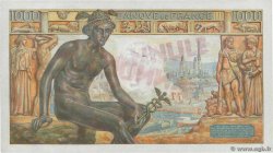 1000 Francs DÉESSE DÉMÉTER Annulé FRANCE  1943 F.40.17 AU+