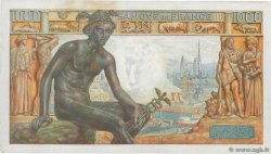 1000 Francs DÉESSE DÉMÉTER FRANCE  1943 F.40.20 VF+