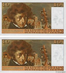 10 Francs BERLIOZ Consécutifs FRANCE  1972 F.63.01 UNC-