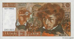 10 Francs BERLIOZ FRANCE  1976 F.63.16 XF