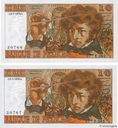 10 Francs BERLIOZ Consécutifs FRANCIA  1976 F.63.16-282