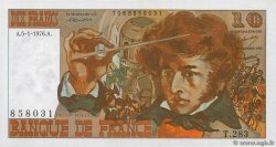 10 Francs BERLIOZ FRANCE  1976 F.63.17-283 UNC