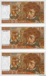 10 Francs BERLIOZ Consécutifs FRANCIA  1977 F.63.21 SC+