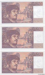 20 Francs DEBUSSY Consécutifs FRANKREICH  1980 F.66.01 ST