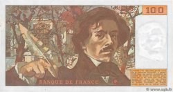 100 Francs DELACROIX FRANCIA  1978 F.68.03 q.FDC
