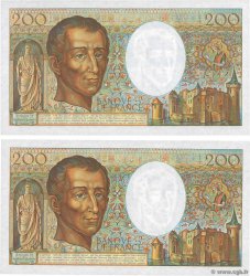 200 Francs MONTESQUIEU Consécutifs FRANCE  1983 F.70.03 pr.NEUF